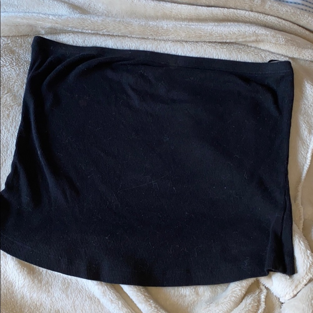 cropped tube top